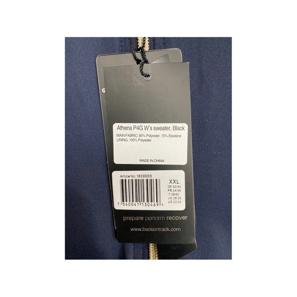 Back on Track Blue Performance Jacket NWT - Picture 7 of 8